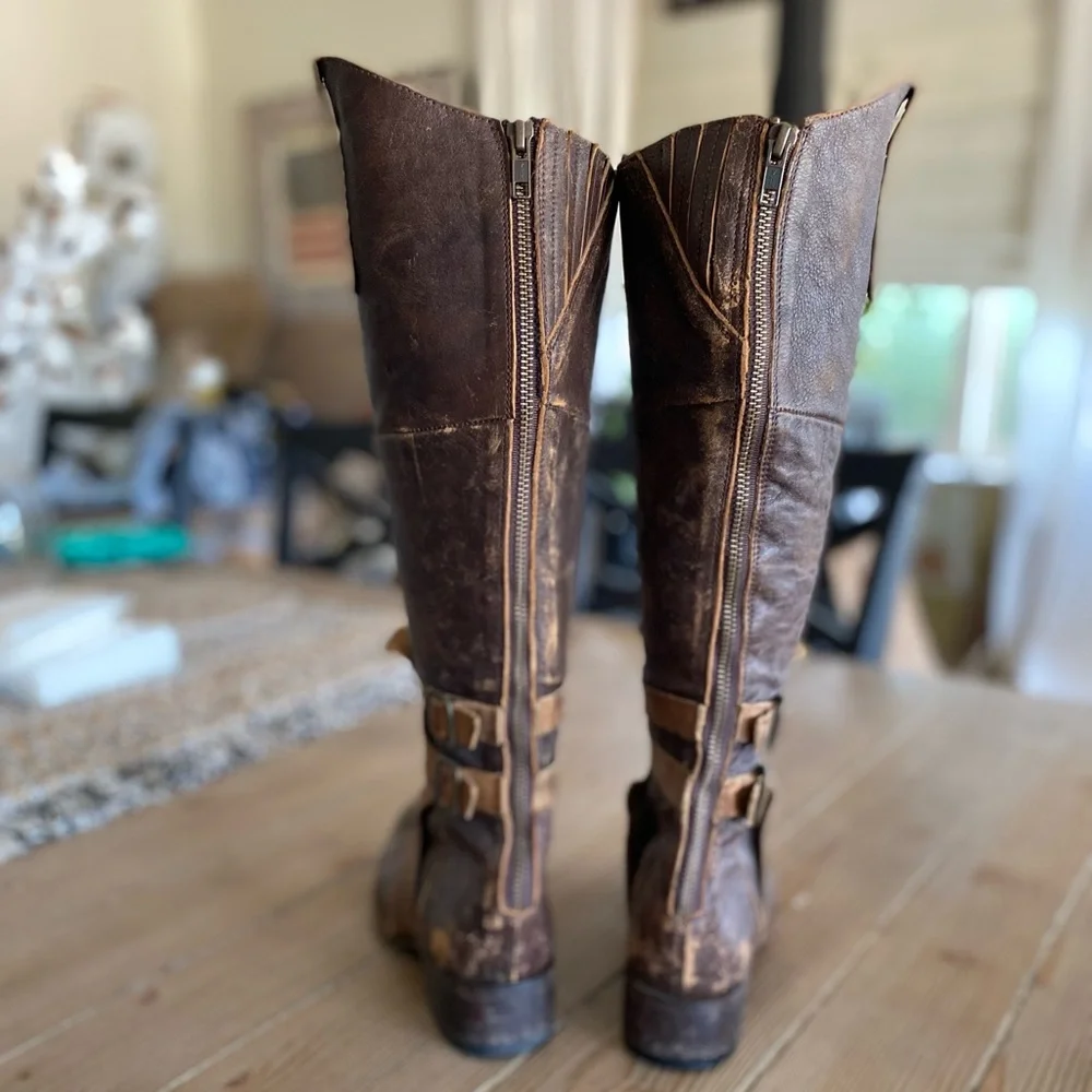Freebird by Steven Women's Brown Saddle Boot 7 - Picture 3 of 13